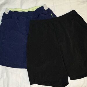 Bundle of two men’s Lululemon and Birddogs shorts - S